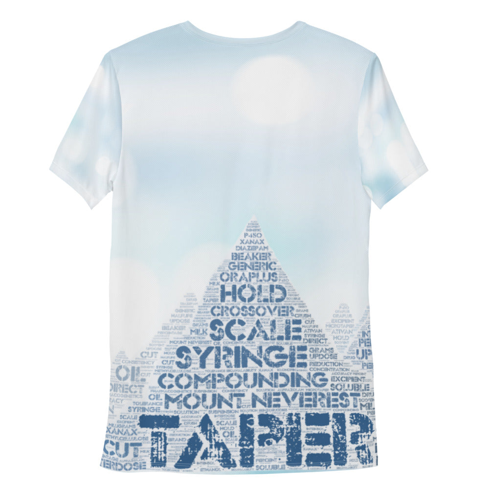Becoming the Expert - Men's All Over Print Athletic T-shirt