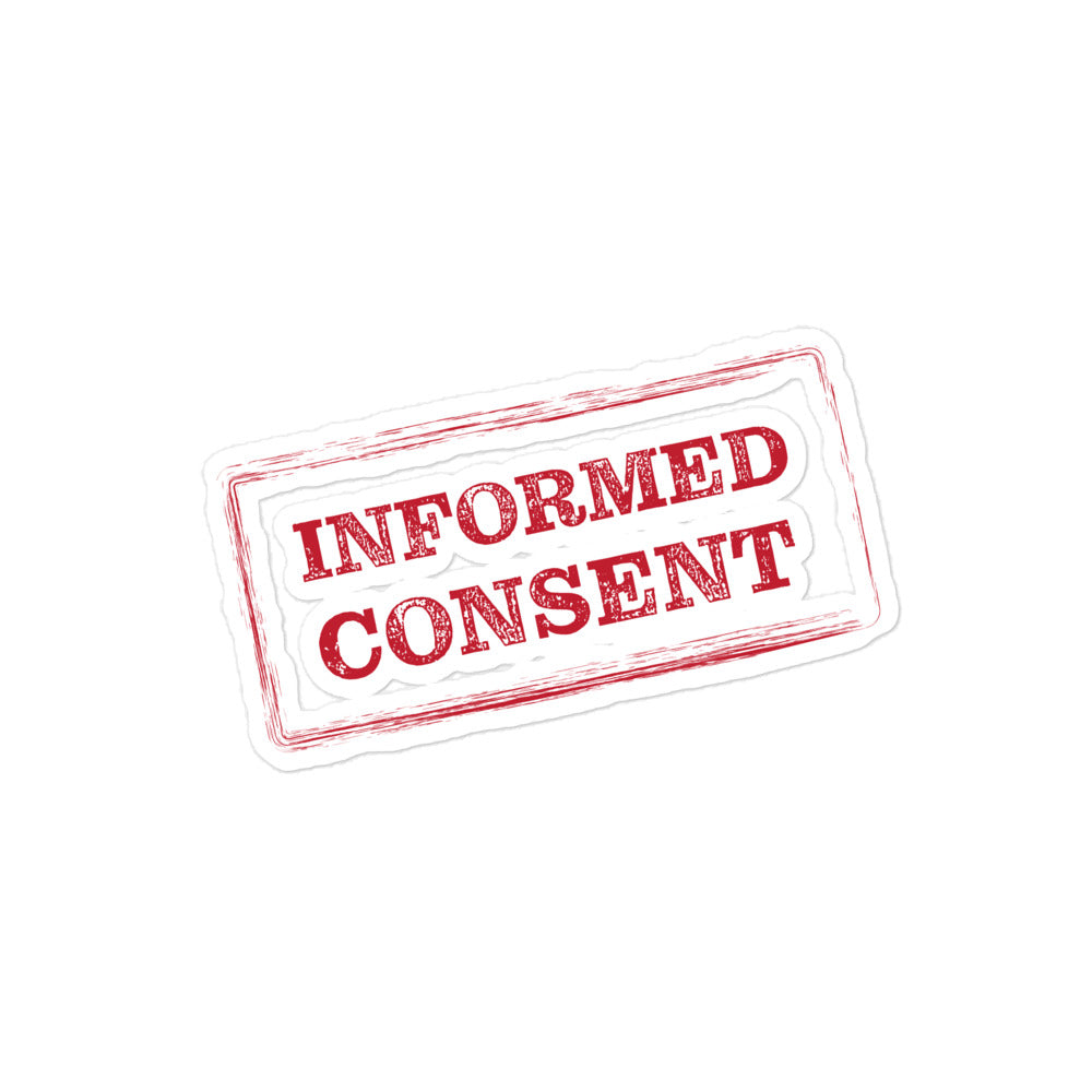 Informed Consent—Stickers