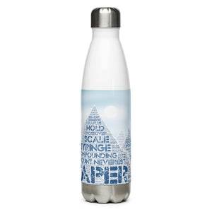 Becoming the Expert- Stainless Steel Water Bottle