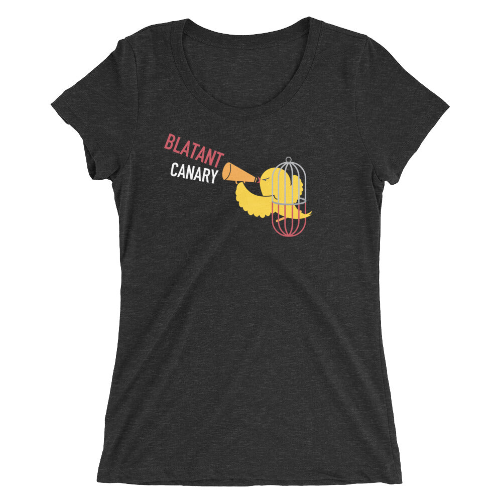 -Blatant Canary - Ladies' Premium T-Shirt